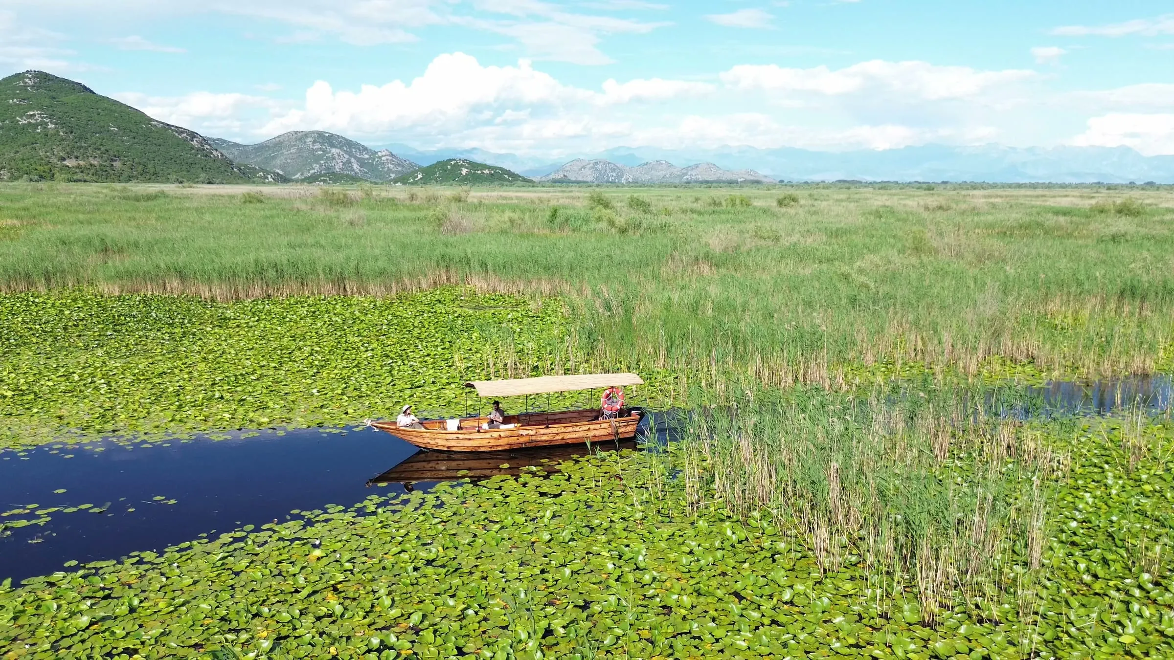 Skadar Lake panorama